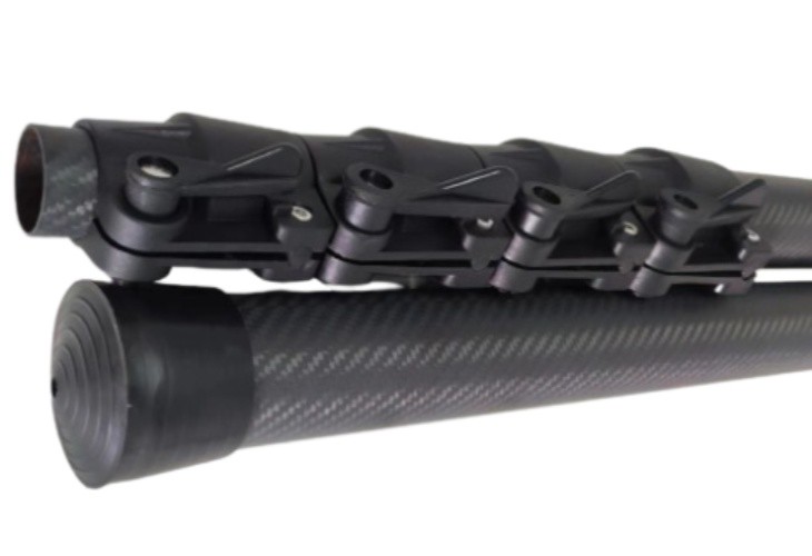 Didelio galingumo-teleskopiniai stulpai