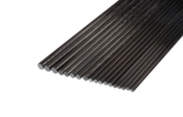 Pultruduotas anglies pluošto strypas ir vamzdis